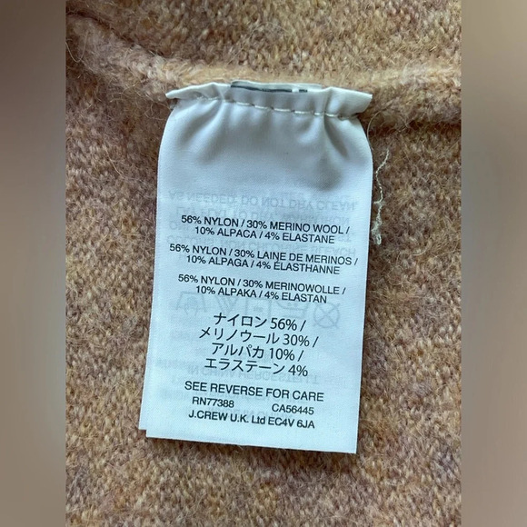 Madewell Kent Cardigan Sweater Coziest Yarn alpaca wool blend front pocket SZ M - Picture 2 of 6